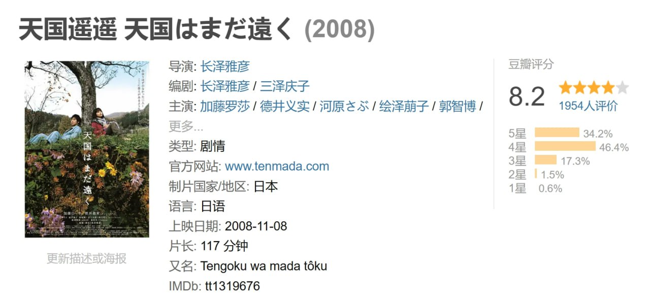 天国遥遥 天国はまだ遠く (2008) 1 photo 2025 03 31 20 20 17