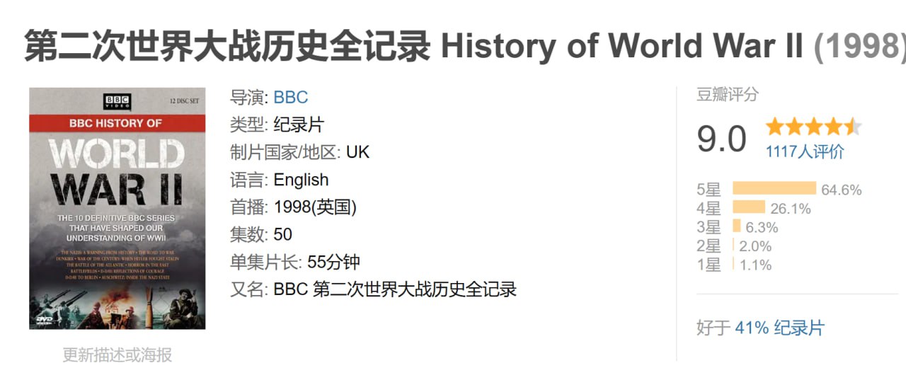第二次世界大战历史全记录 History of World War II (1998) 1 photo 2025 04 14 11 20 15