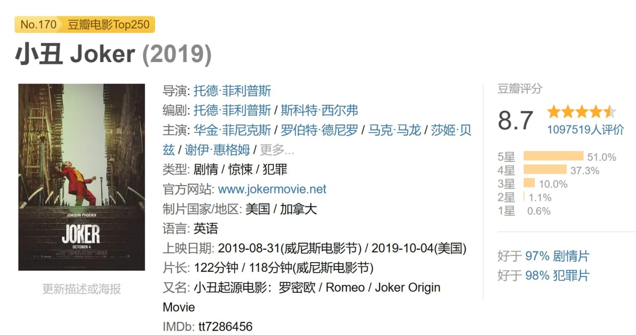 小丑 Joker (2019) 1 photo 2025 04 18 18 10 08