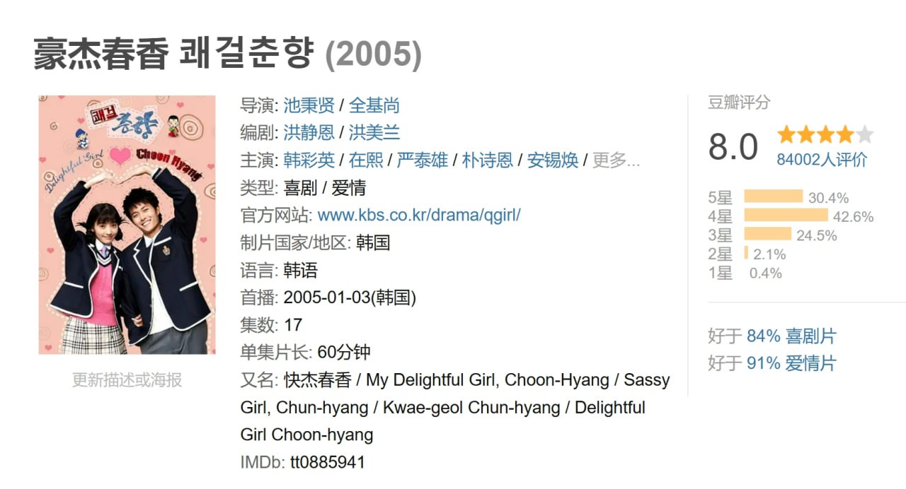 豪杰春香 쾌걸춘향 (2005) 1 photo 2025 05 02 11 10 26