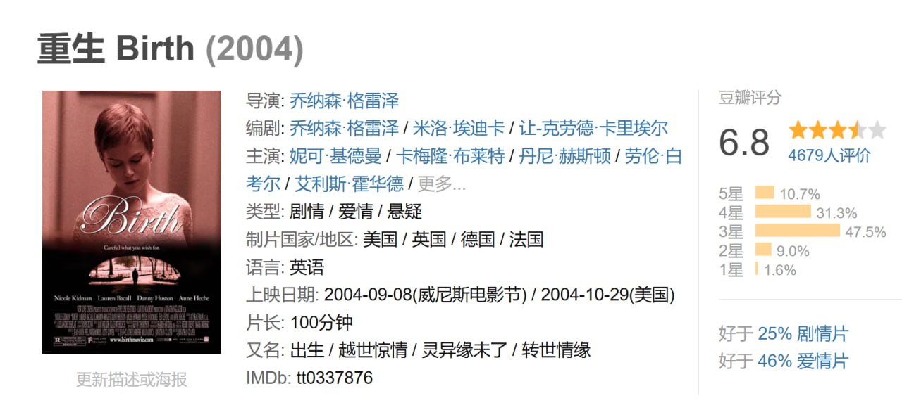 重生 Birth (2004) 1 photo 2025 05 02 22 10 23