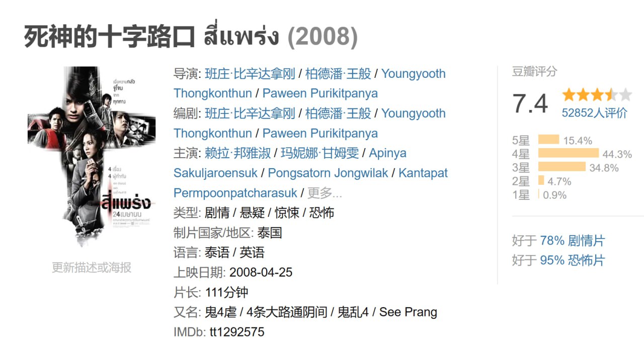 死神的十字路口 สี่แพร่ง (2008) 3 photo 2025 05 10 10 30 10