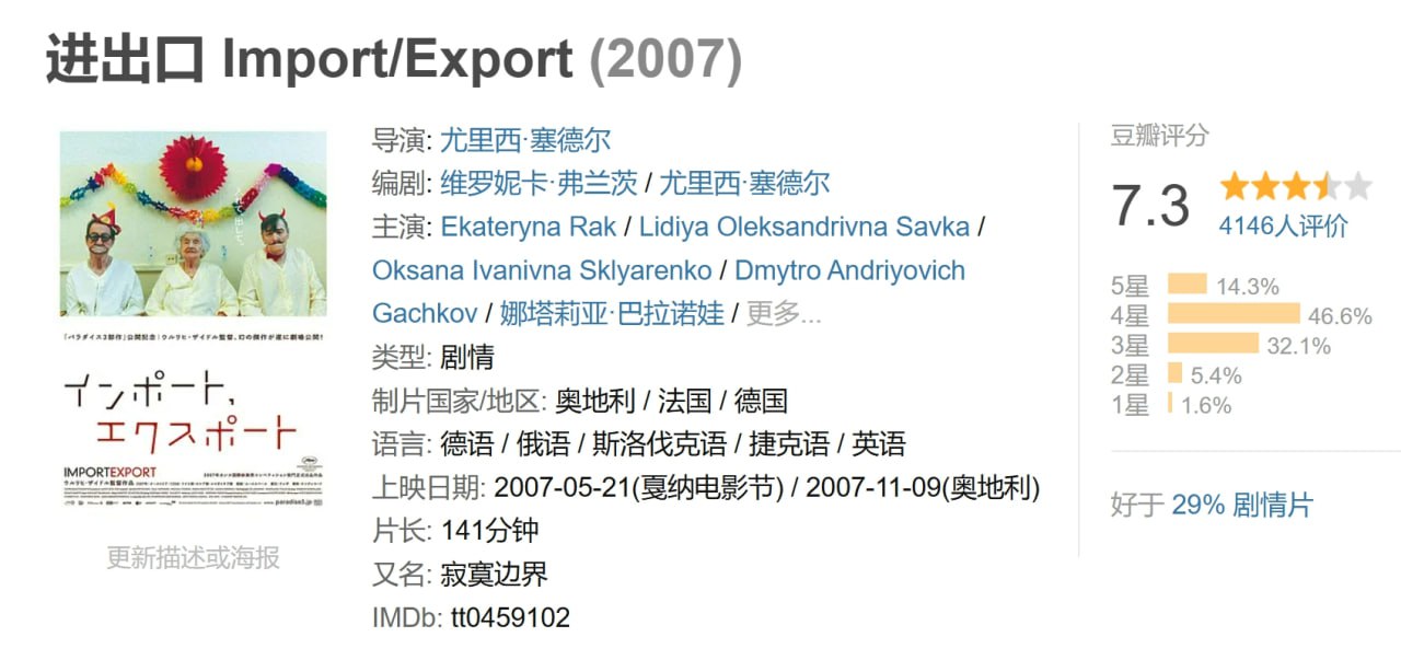 进出口 Import/Export (2007) 1 photo 2025 05 12 20 50 16