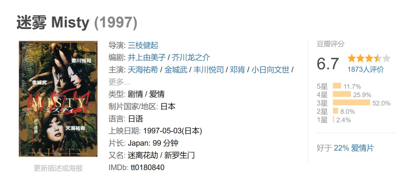迷雾 Misty (1997) 1 photo 2025 05 27 09 30 04