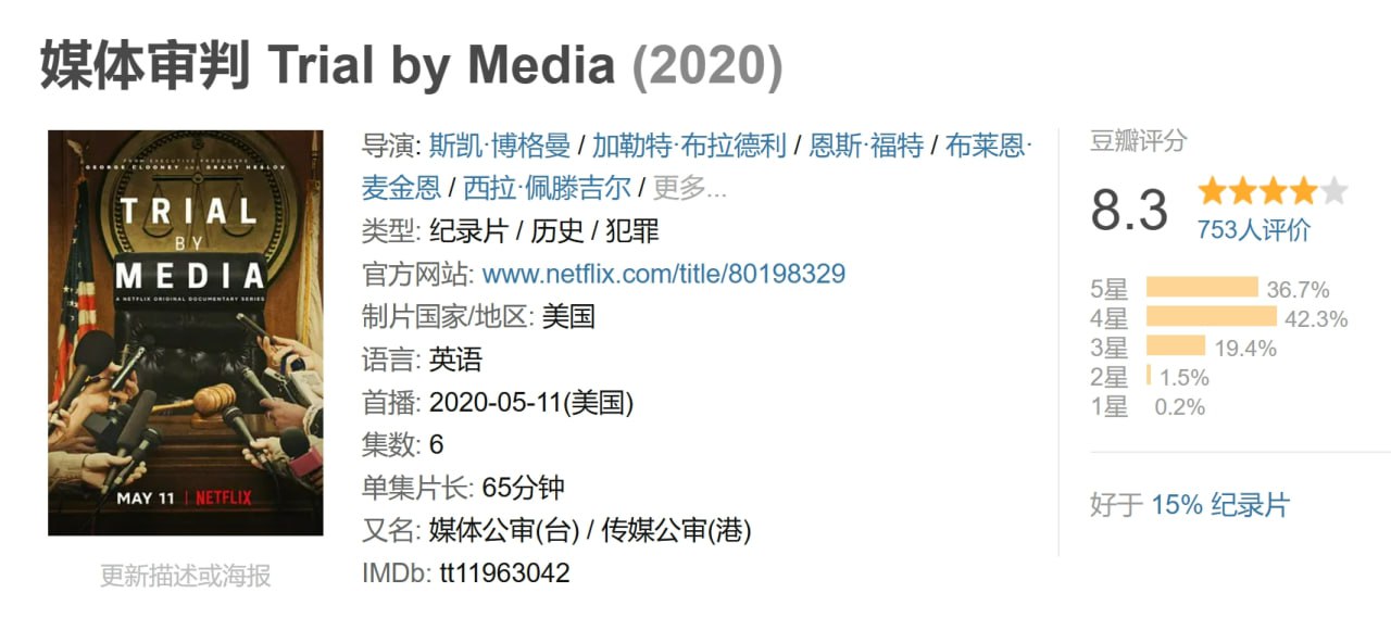 媒体审判 Trial by Media (2020) 1 photo 2025 06 05 23 40 14