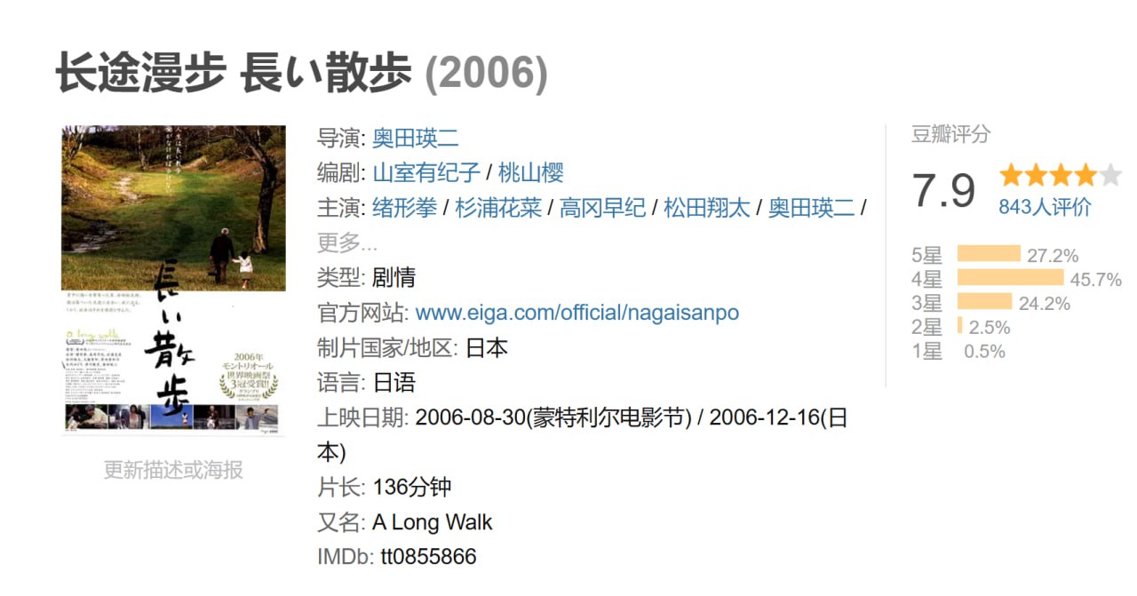 长途漫步 長い散歩 (2006) 1 photo 2025 06 07 18 10 19