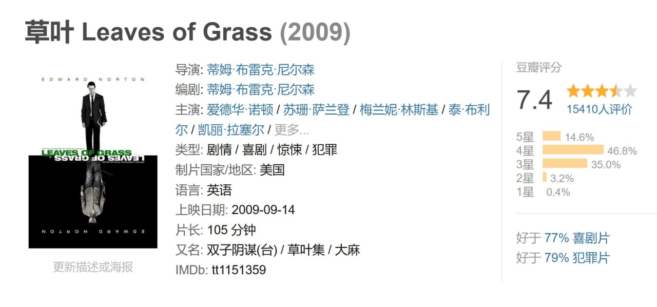 草叶 Leaves of Grass (2009) 1 photo 2025 06 08 21 10 02