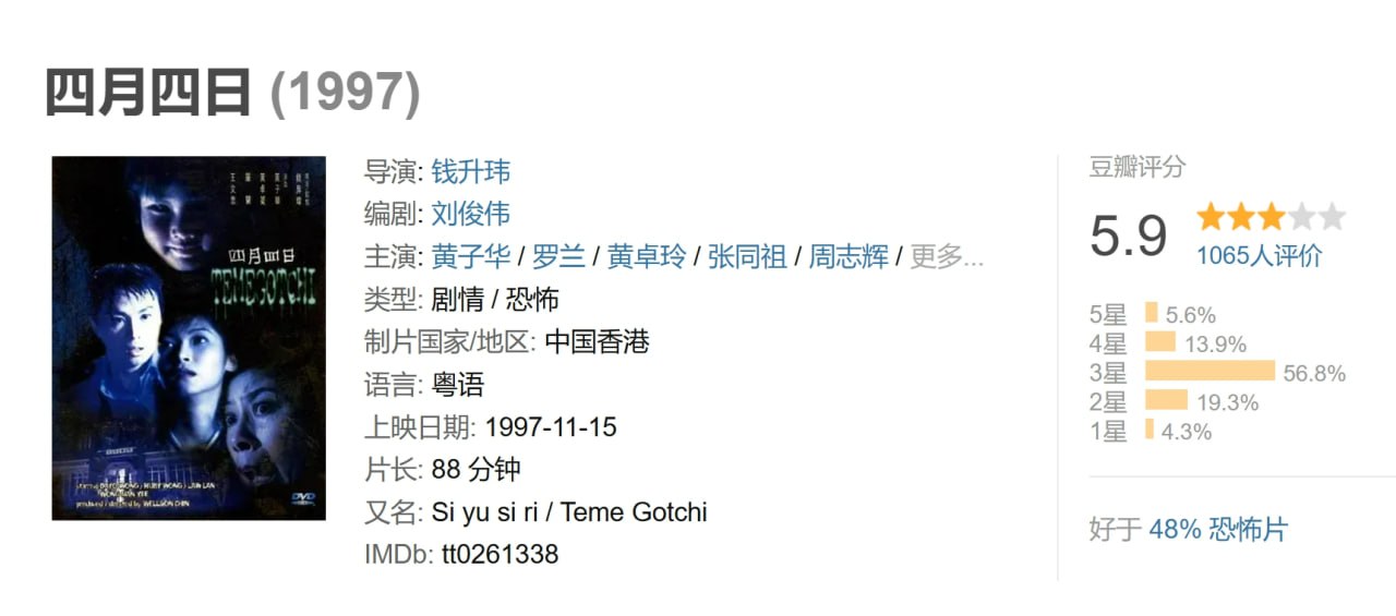 四月四日 (1997) 1 photo 2025 06 18 19 50 08