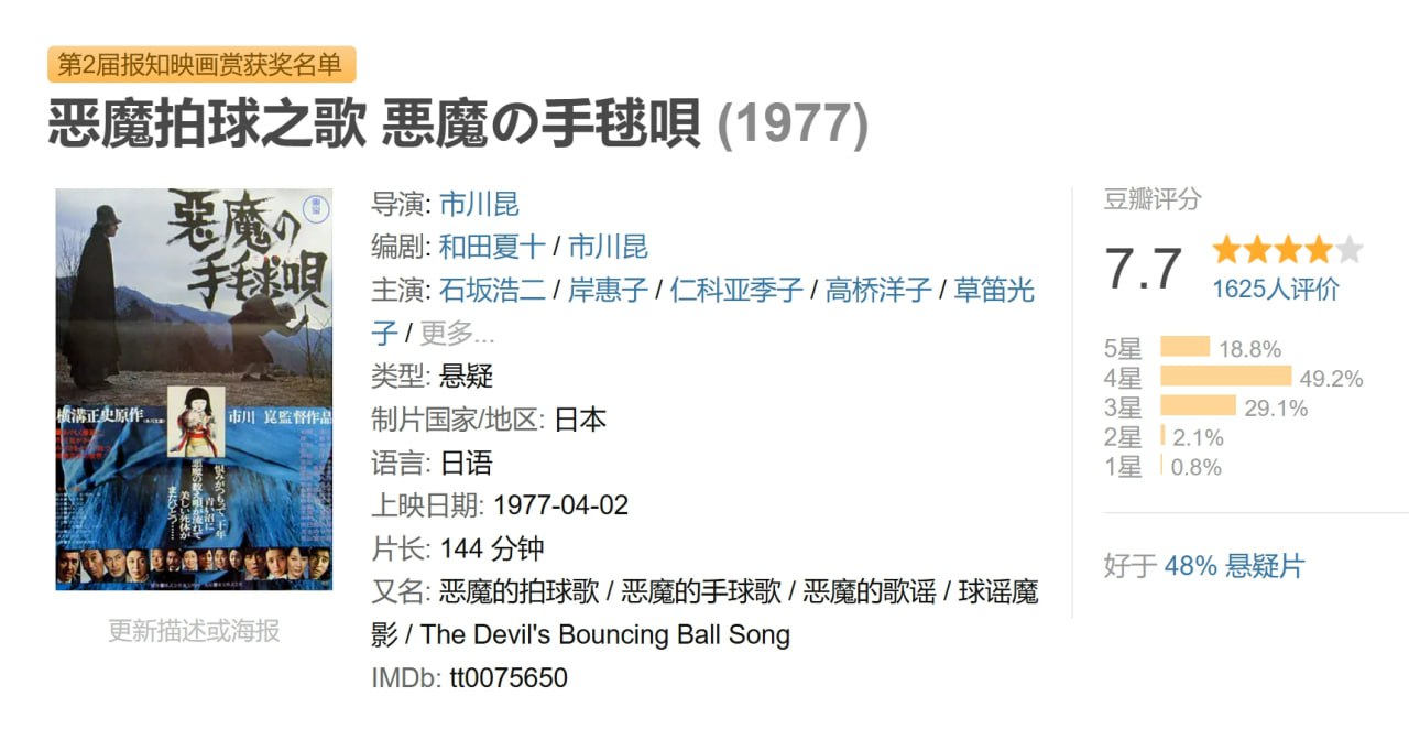 恶魔拍球之歌 悪魔の手毬唄 (1977) 1 photo 2025 06 23 22 20 42