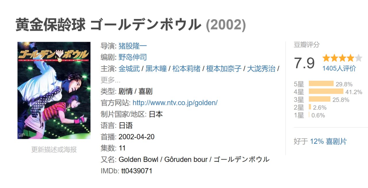 黄金保龄球 ゴールデンボウル (2002) 1 photo 2025 06 24 19 50 13