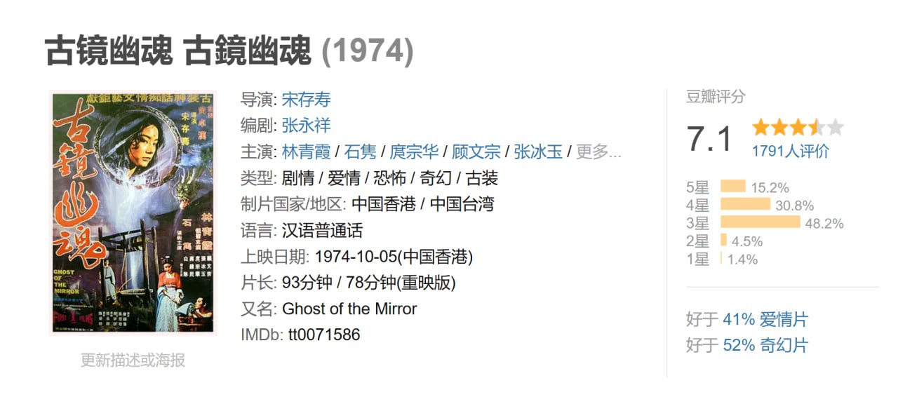 古镜幽魂 古鏡幽魂 (1974) 1 photo 2025 06 28 23 40 23