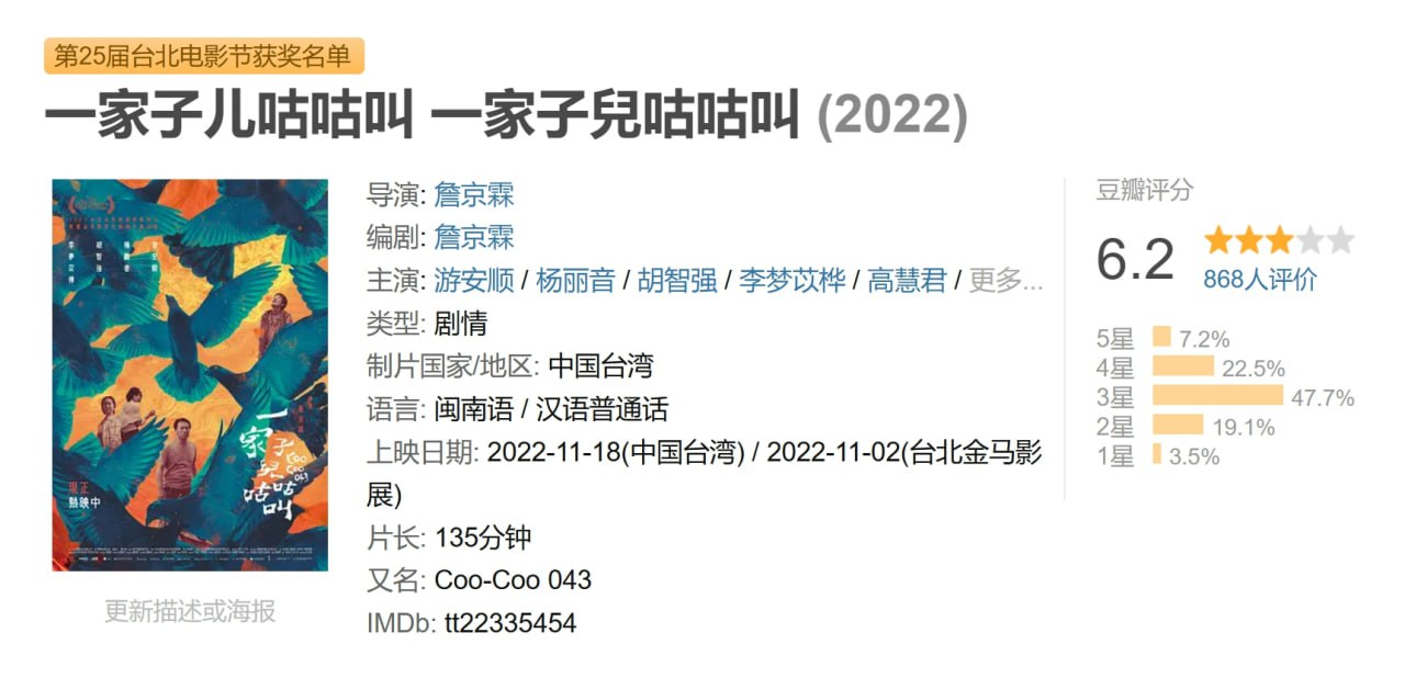 一家子儿咕咕叫 一家子兒咕咕叫 (2022) 1 photo 2025 07 03 09 20 08