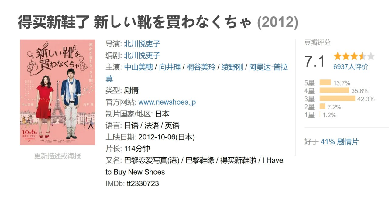得买新鞋了 新しい靴を買わなくちゃ (2012) 1 photo 2025 07 03 10 20 11