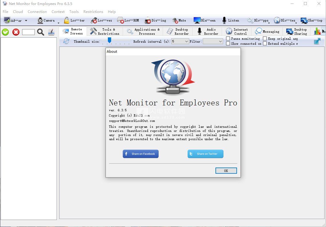 WindowsNetMonitorforEmployees(员工网络监控) v6.4.6 电脑版 汉化版 1 photo 2025 07 04 15 10 07