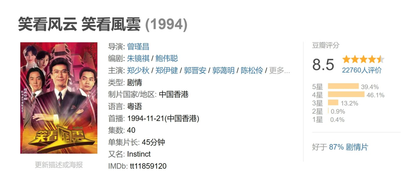 笑看风云 笑看風雲 (1994) 1 photo 2025 07 05 15 00 30